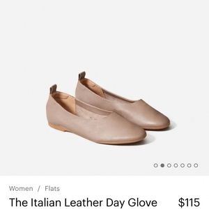 Everlane Italian leather day glove, never worn